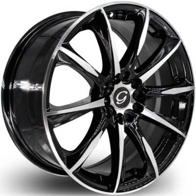 G-Line G1026 Gloss Black Machined